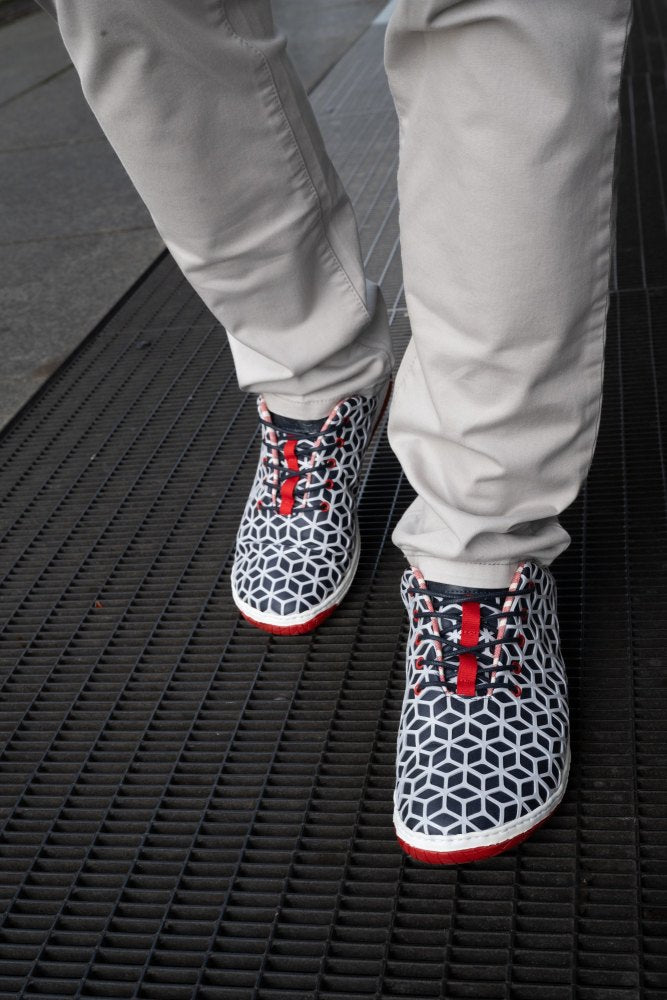ABEQ Grey Red