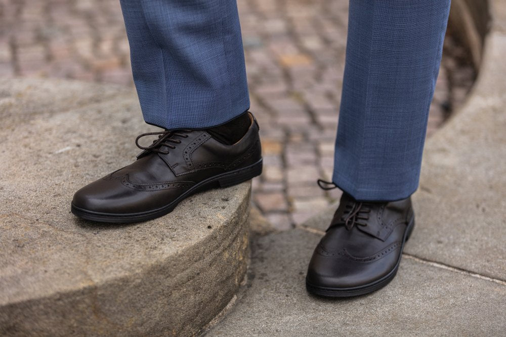 BRIQ Brogue Dark Brown