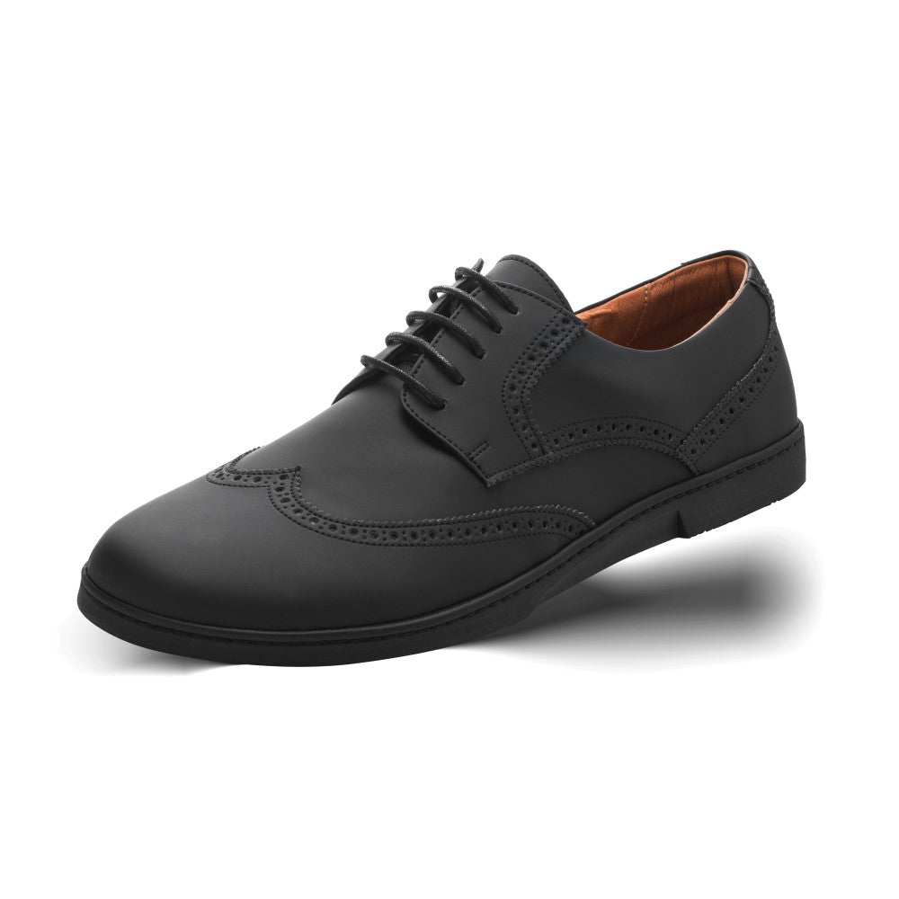 BRIQ Brogue Vegan Black