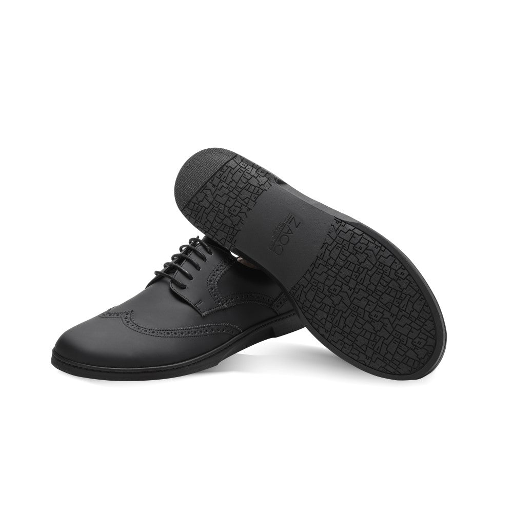 BRIQ Brogue Vegan Black